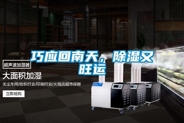 巧应回南天，除湿又旺运