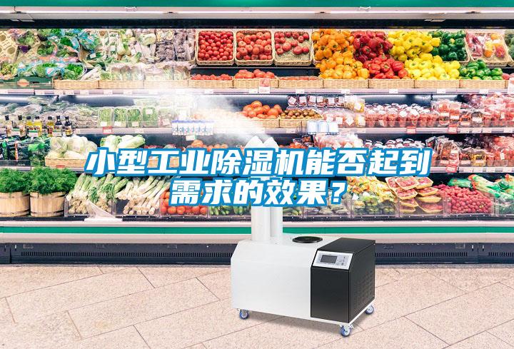 小型工业除湿机能否起到需求的效果？