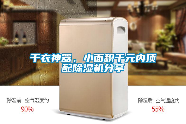 干衣神器，小面积千元内顶配除湿机分享