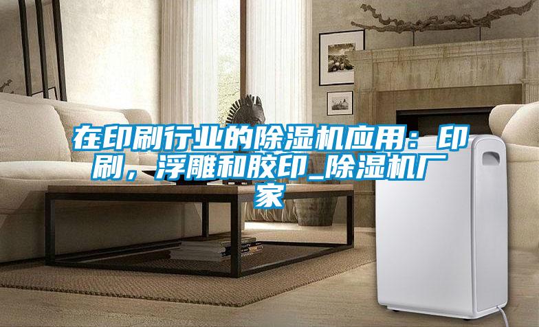 在印刷行业的除湿机应用：印刷，浮雕和胶印_除湿机厂家