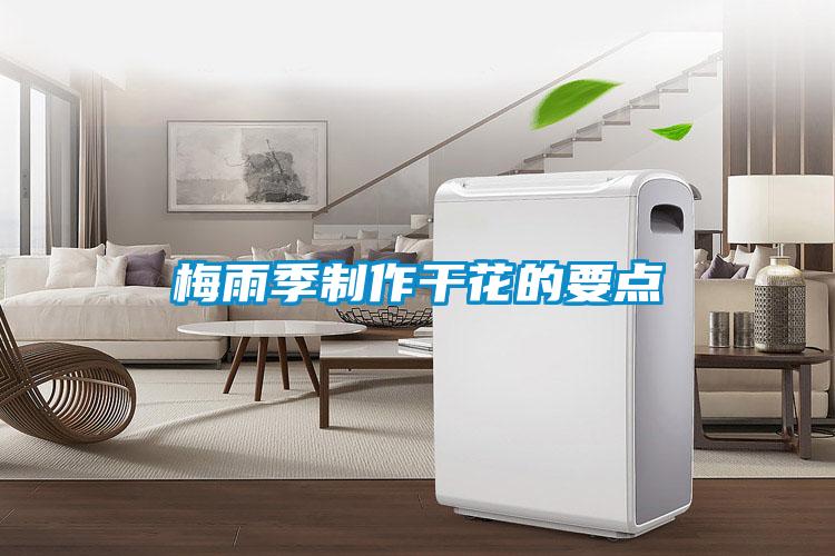 梅雨季制作干花的要点