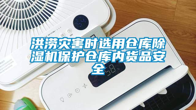 洪涝灾害时选用仓库除湿机保护仓库内货品安全