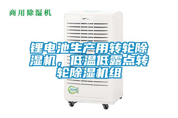 锂电池生产用转轮除湿机，低温低露点转轮除湿机组