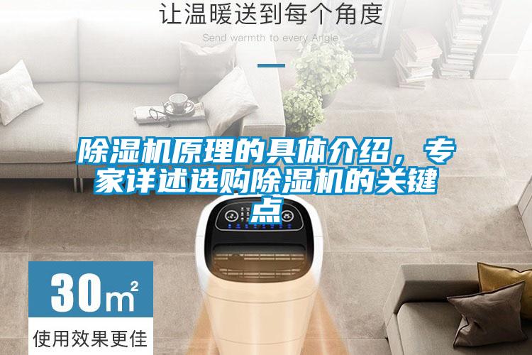 除湿机原理的具体介绍，专家详述选购除湿机的关键点