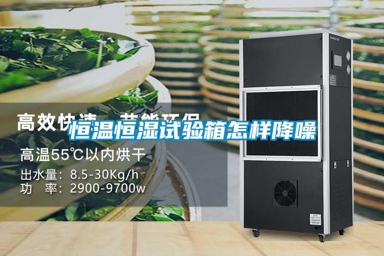 恒温恒湿试验箱怎样降噪