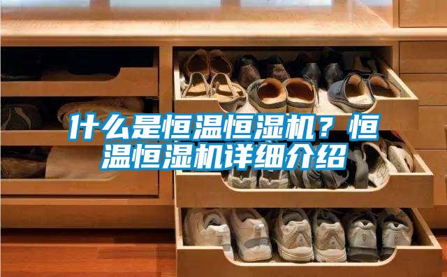 什么是恒温恒湿机？恒温恒湿机详细介绍