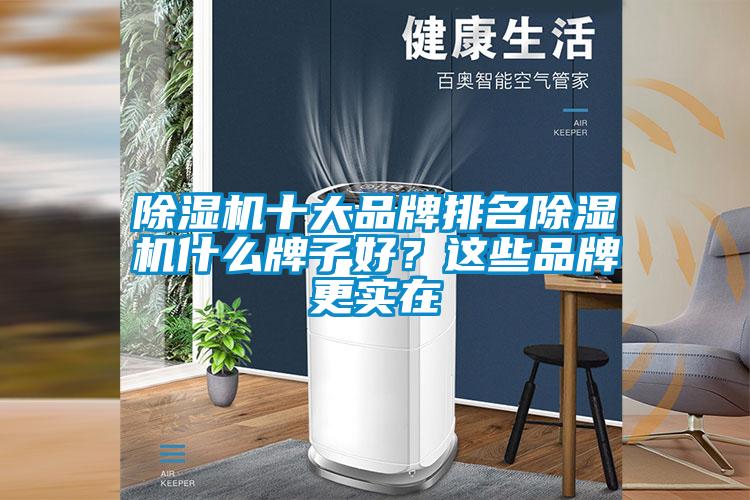 除湿机十大品牌排名除湿机什么牌子好？这些品牌更实在