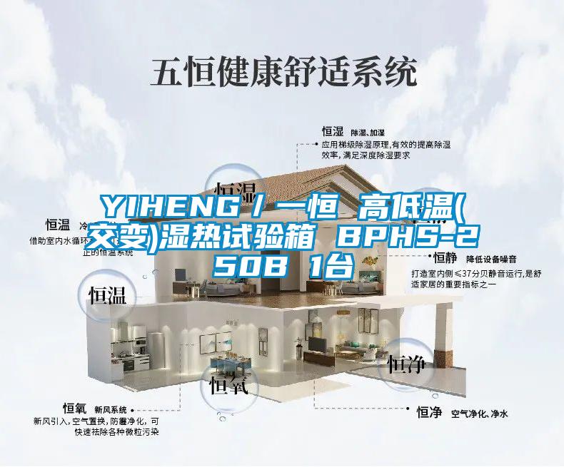 YIHENG／一恒 高低温(交变)湿热试验箱 BPHS-250B 1台