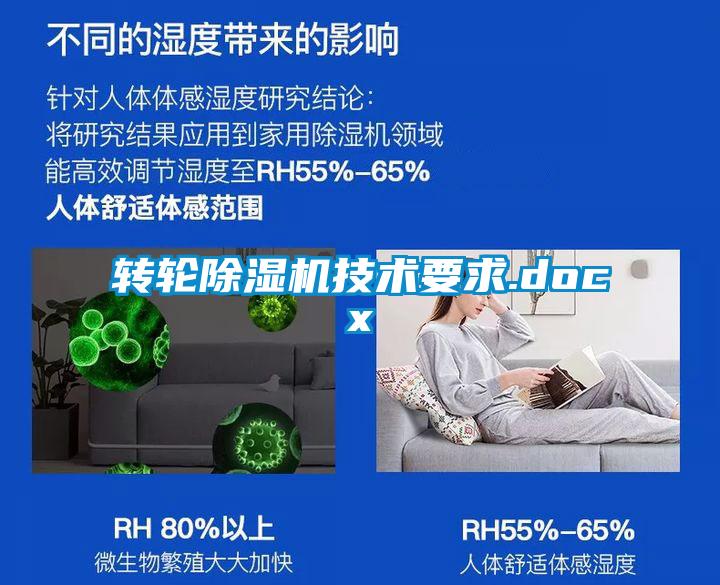 转轮除湿机技术要求.docx
