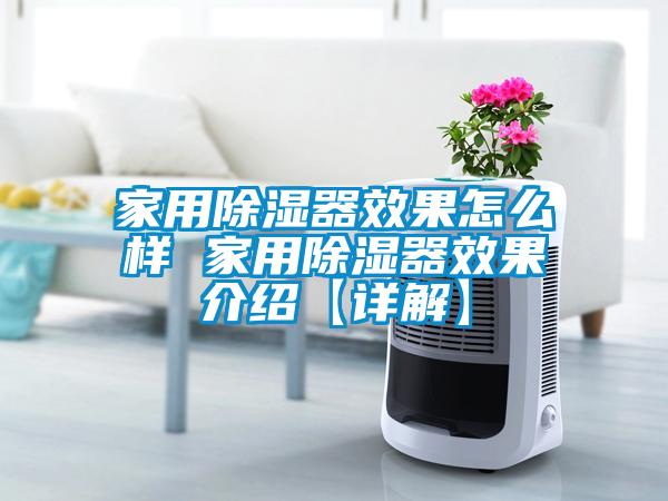 家用除湿器效果怎么样 家用除湿器效果介绍【详解】