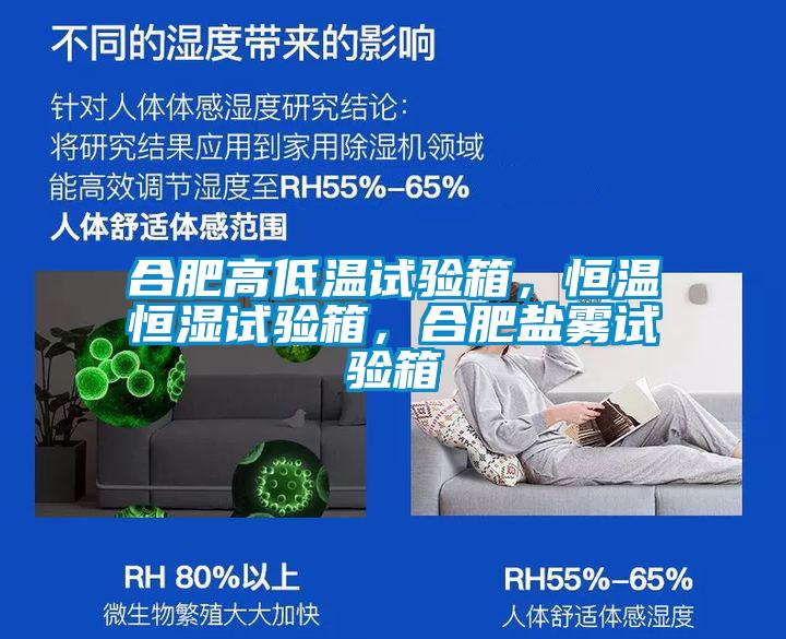 合肥高低温试验箱，恒温恒湿试验箱，合肥盐雾试验箱