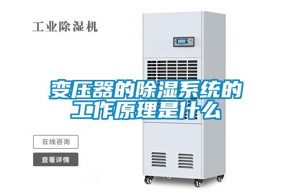 变压器的除湿系统的工作原理是什么