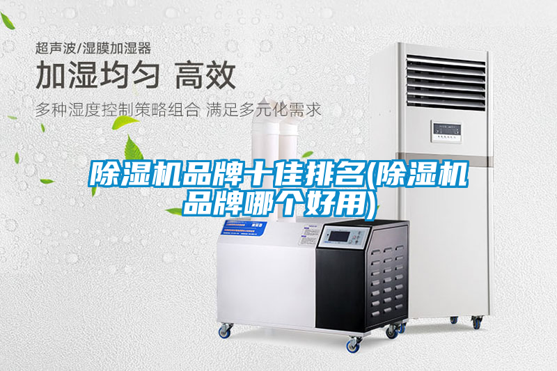 除湿机品牌十佳排名(除湿机品牌哪个好用)
