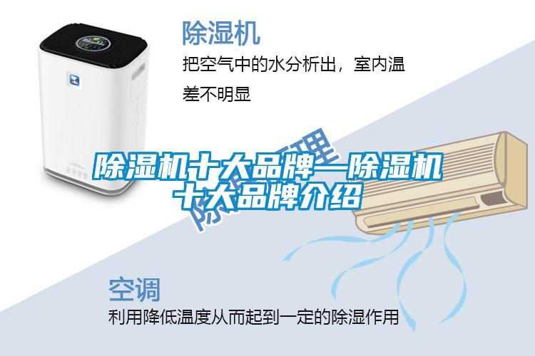 除湿机十大品牌—除湿机十大旭彩网