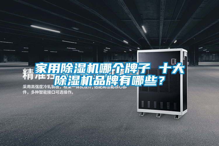 家用除湿机哪个牌子 十大除湿机品牌有哪些？