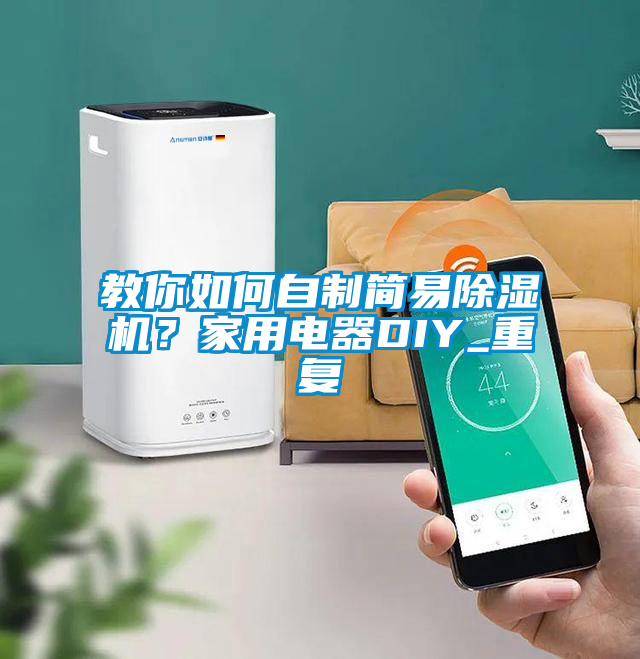 教你如何自制简易除湿机？家用电器DIY_重复