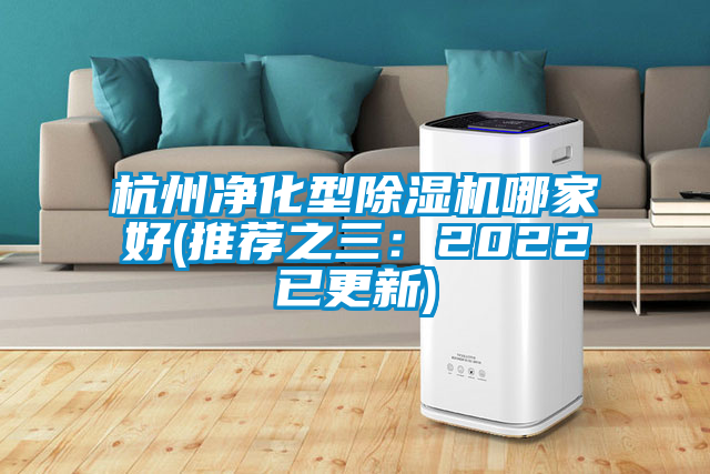 杭州净化型除湿机哪家好(推荐之三：2022已更新)
