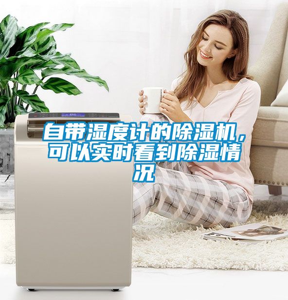 自带湿度计的除湿机，可以实时看到除湿情况