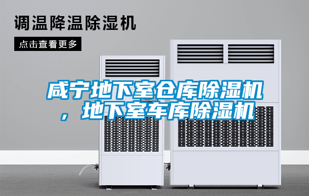 咸宁地下室仓库除湿机，地下室车库除湿机