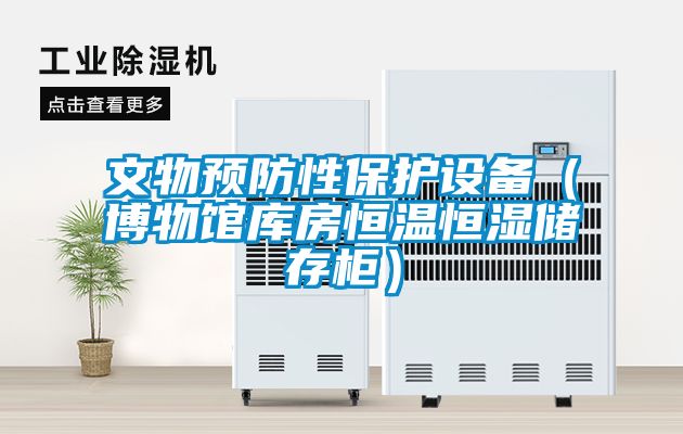 文物预防性保护设备（博物馆库房恒温恒湿储存柜）