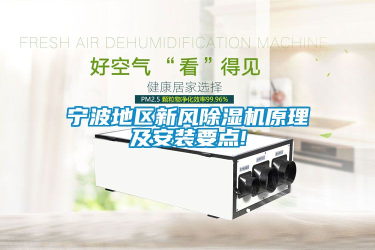 宁波地区新风除湿机原理及安装要点!