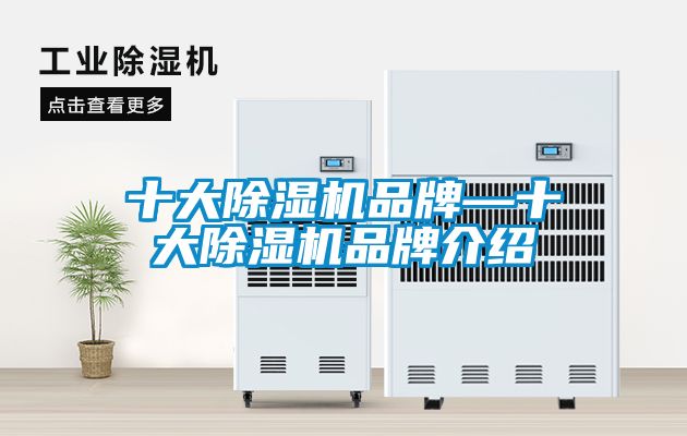 十大除湿机品牌—十大除湿机旭彩网