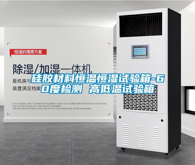硅胶材料恒温恒湿试验箱-60度检测 高低温试验箱