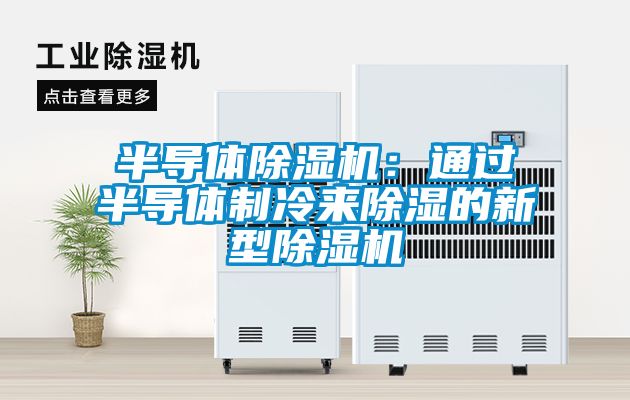 半导体除湿机：通过半导体制冷来除湿的新型除湿机