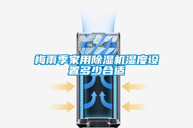 梅雨季家用除湿机湿度设置多少合适