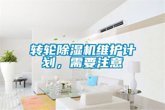 转轮除湿机维护计划，需要注意